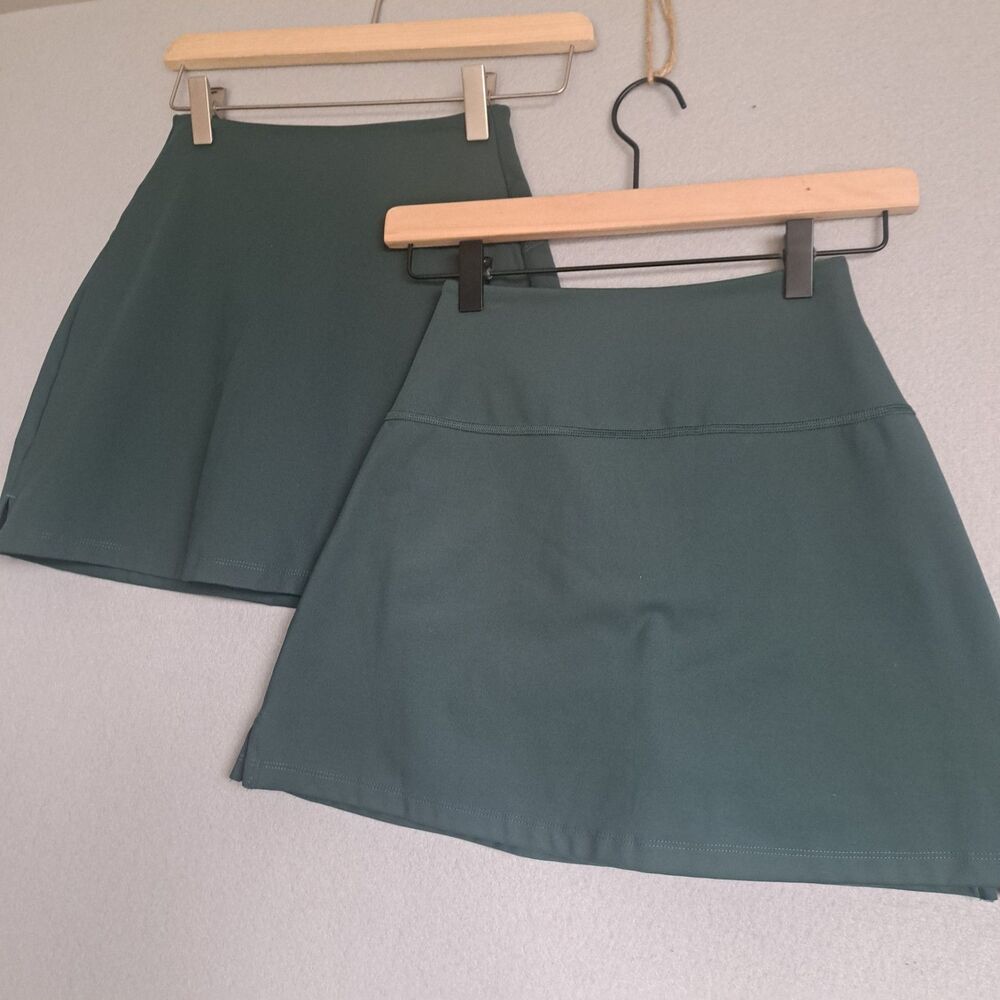 Girlfriend Collective *2 Pairs* Sport Skort Women’s XS Green Athletic Shorts